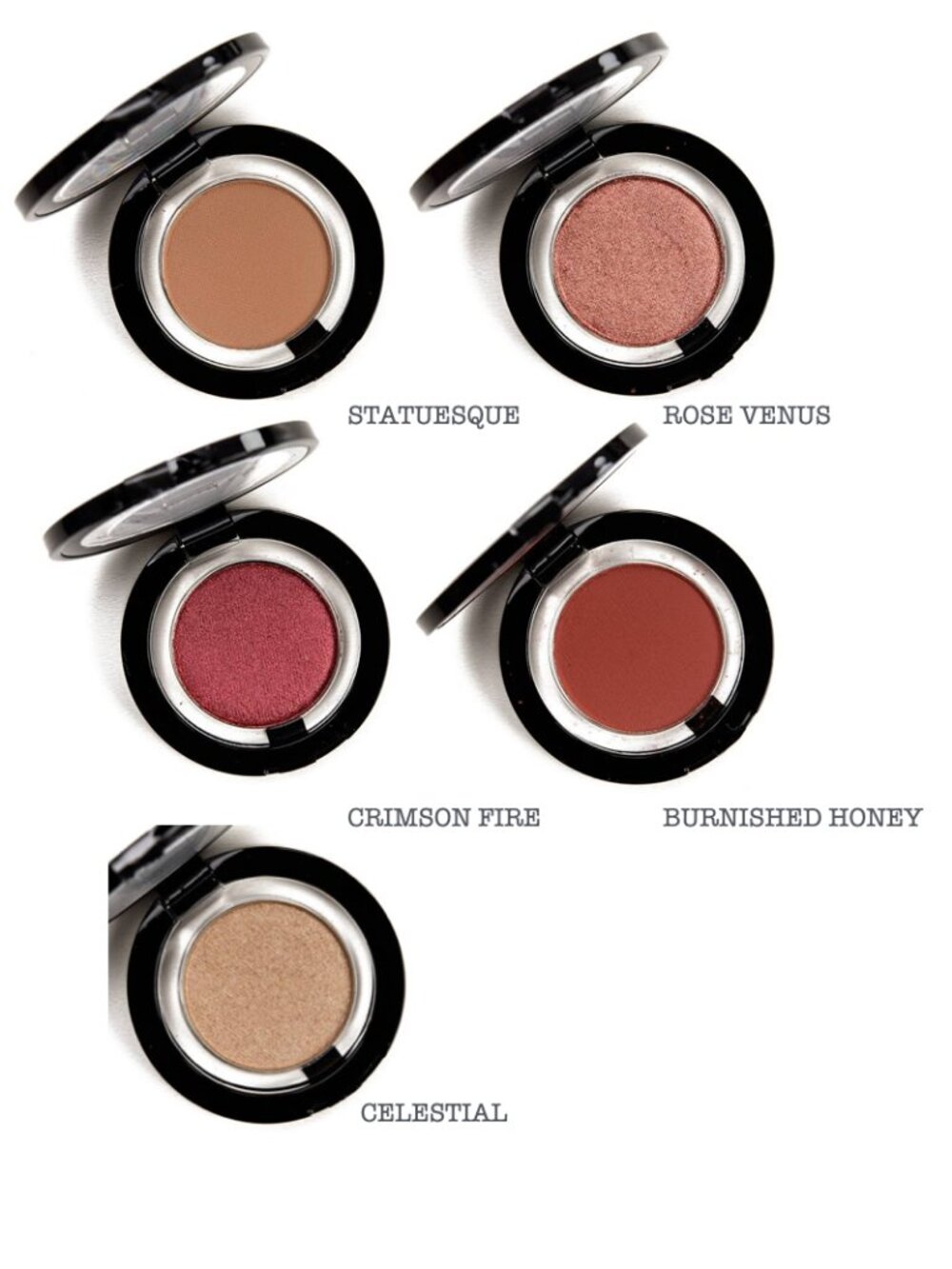 Pat McGrath Labs EYEdols Eye Shadow Single Set (5) RARE GUC
